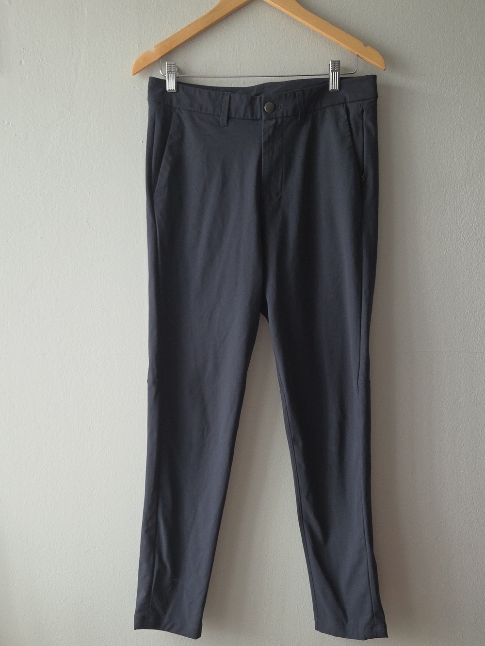 lululemon athletica Men's Dark Charcoal Slim Chinos